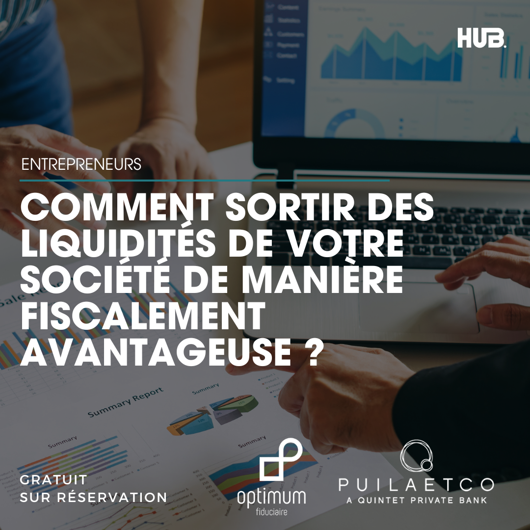 Illustration de la formation : Comment sortir des liquidités de votre société de manière fiscalement avantageuse ?